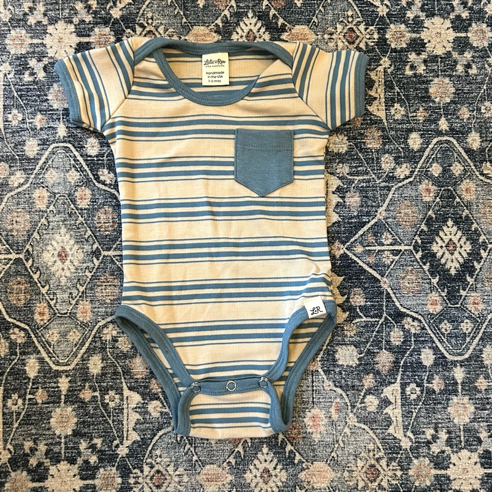 Little Road Co. Striped Onesie - NEW!